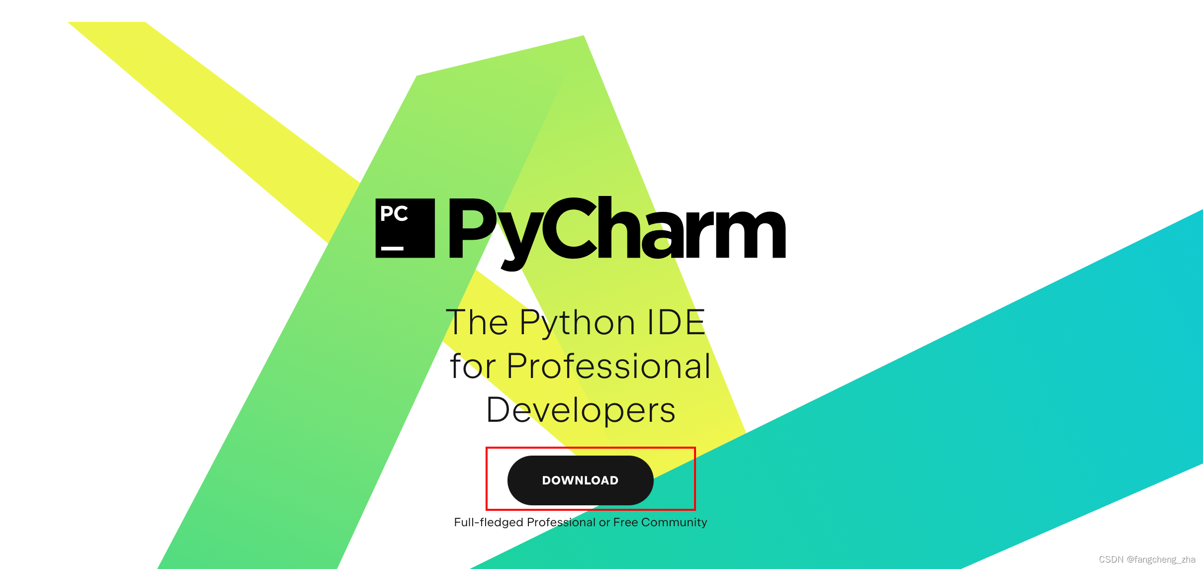 PyCharm 界面示例